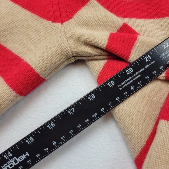 $220 MSRP Banana Republic 100% Cashmere Pullover Rugby Polo Sweater Size XS - Picture 10 of 15